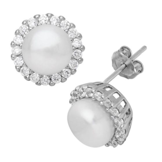Sterling Silver Earring Set Size 18