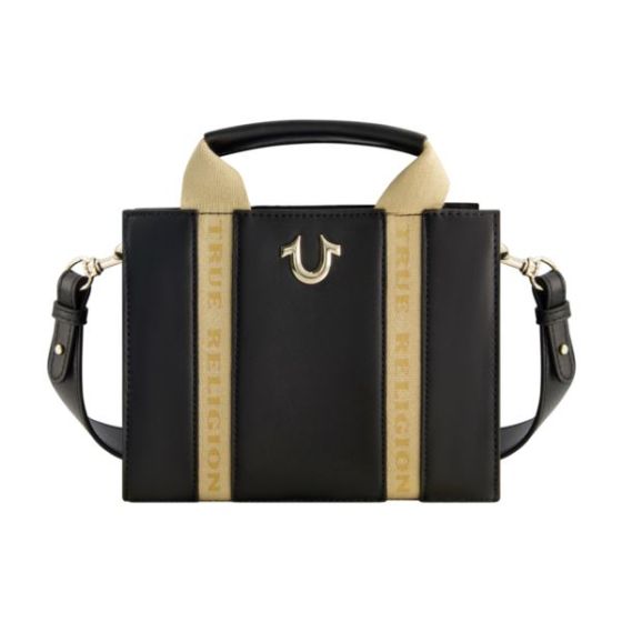 True Religion Faux Leather Mini Tote