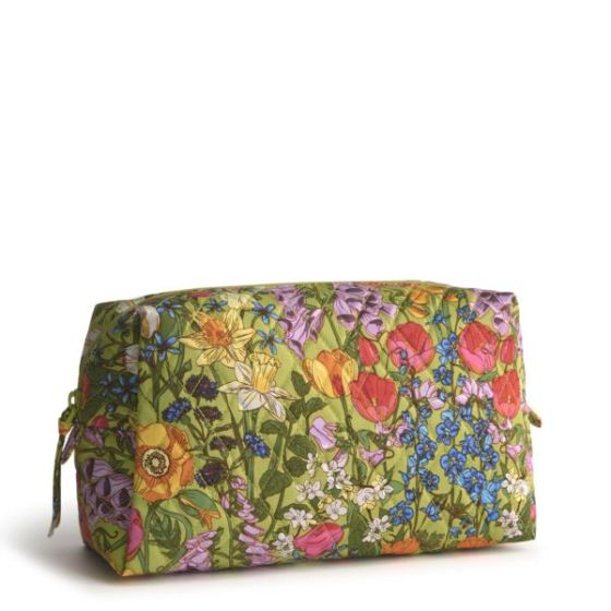 Large Cosmetic-Meadow Bouquet-Premium Cotton