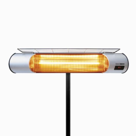 Graphite Single Patio heater (Silver)