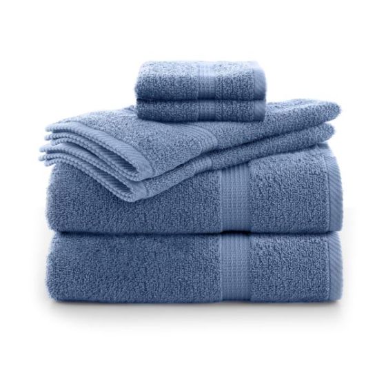 Essentials Bath Towel Set Size 6 Piece