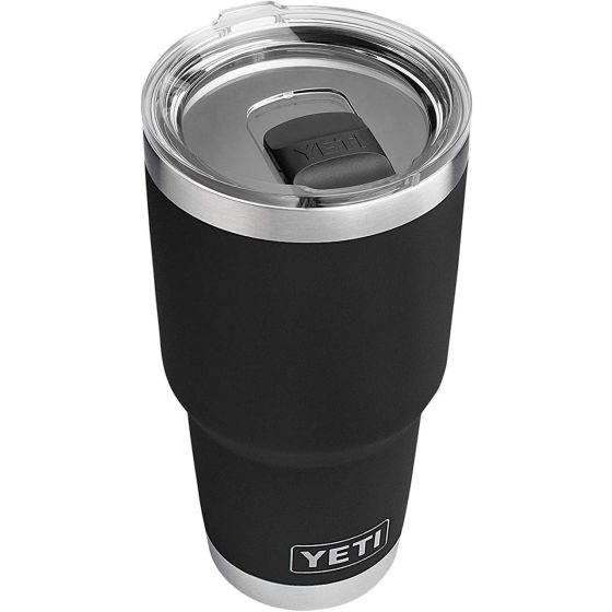 Yeti Rambler 30 oz Tumbler Black w Magslider Lid