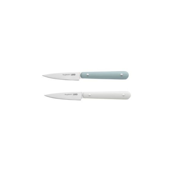 Leo Glints 2pc Paring Knife Set, Spirit and Slate