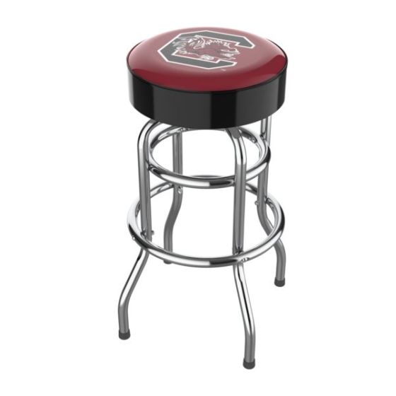 University Of South Carolina Chrome Bar Stool