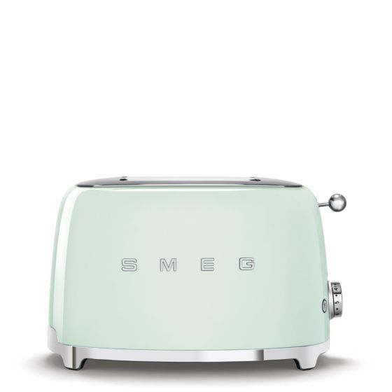 Smeg 50's Retro Style Aesthetic 2 Slice Toaster-Pastel Green