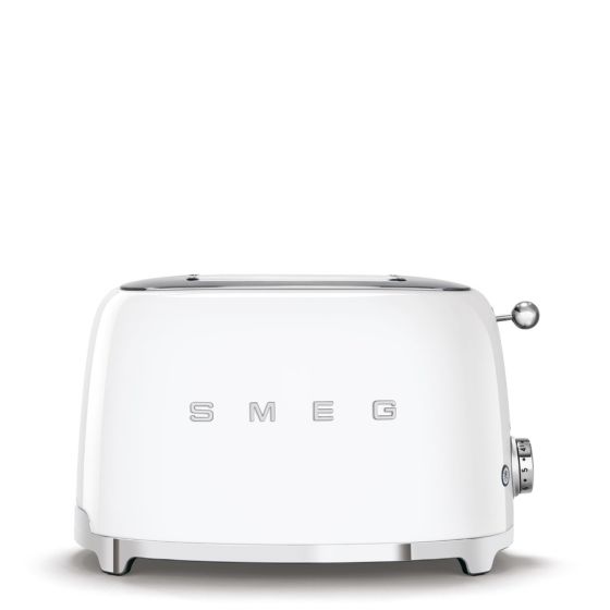 Smeg 50's Retro Style Aesthetic 2 Slice Toaster-White