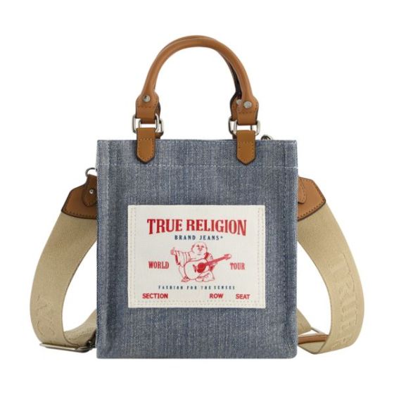 North South Buddha Pocket Tote Size 8.5 X 8''
