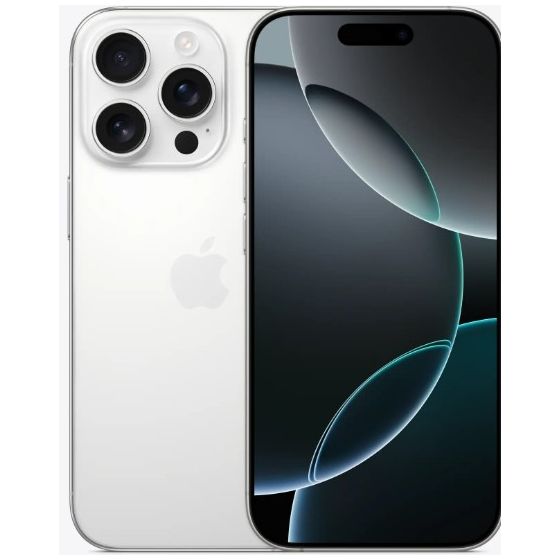 Apple - iPhone 16 Pro 256GB - White Titanium-1