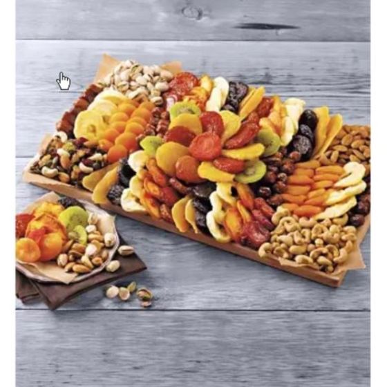 Entertainer's Dried Fruit and Nut Tray