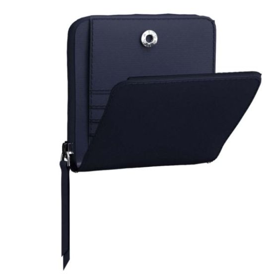 Small Zip-Around Wallet-Peacoat-Featherweight