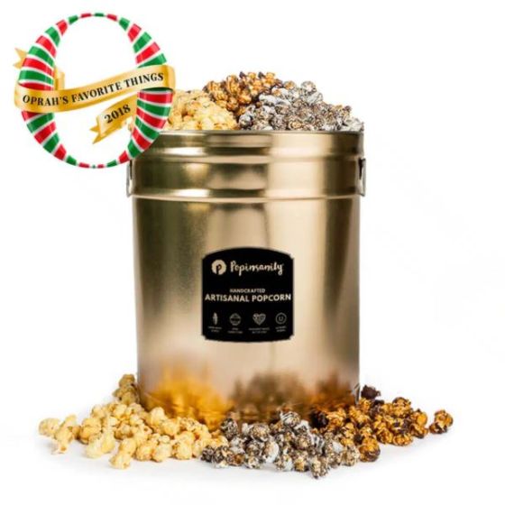 Popinsanity 6.5 Gallon Popcorn Tin - 3 Flavors