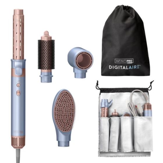 InfinitiPRO DigitalAIRE Styling Wand w/ Attachments & Storage Bag