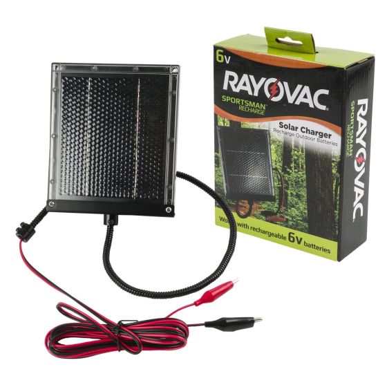 RAYOVAC 6V Solar Charger