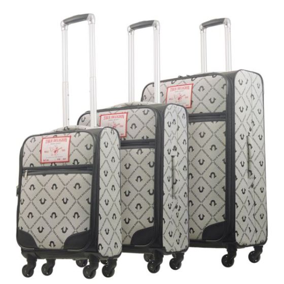 Soft Sided Spinner Luggage Set Size 3 Pieces
