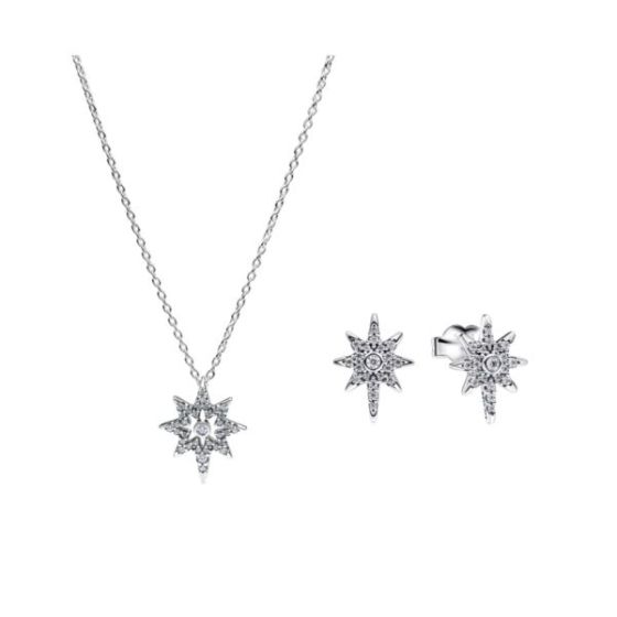 Sparkling North Star Jewelry Set