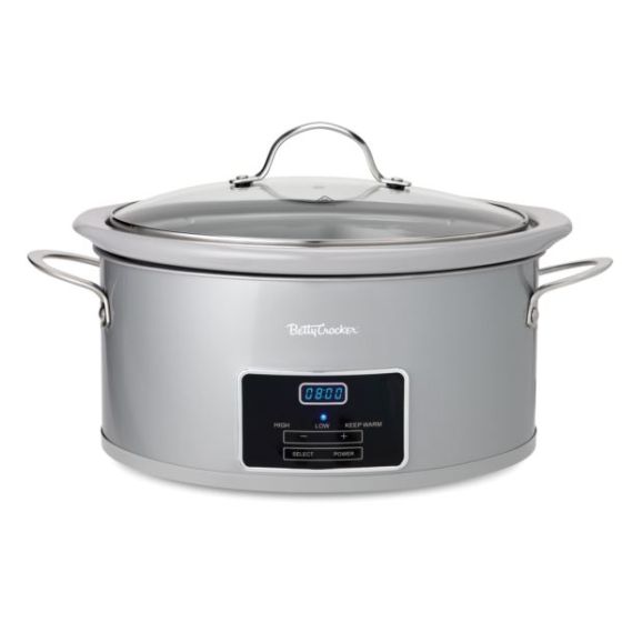 6-quart Oval Digital Slow Cooker