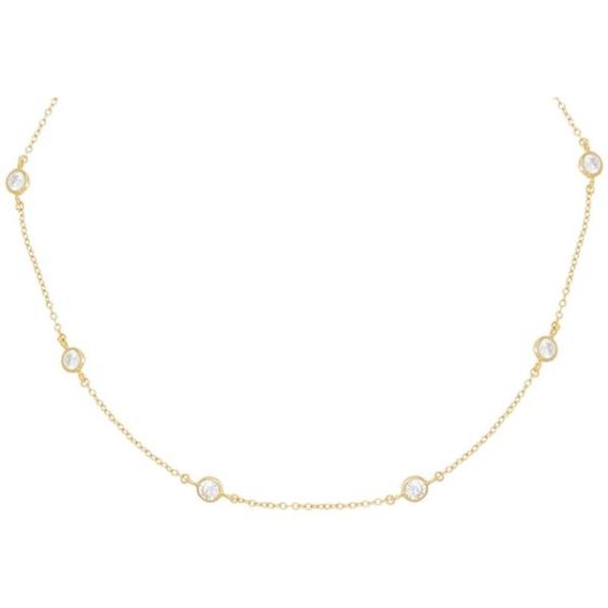 Diamond By The Yard Choker Size 14.5