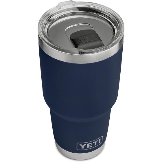 Yeti Rambler 30 oz Tumbler Navy  w Magslider Lid