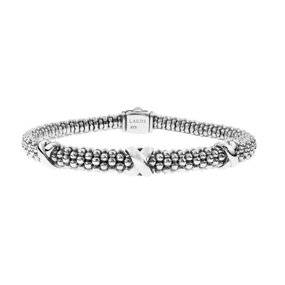X Collection Beaded Bracelet