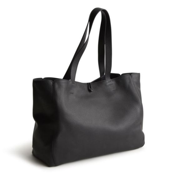 Hathaway Tote-Moonless Night-Leather