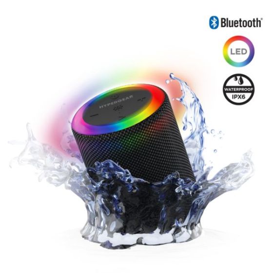 HyperGear Halo Waterproof LED Wireless Speaker