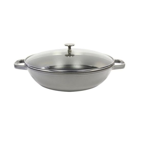 4.5qt Cast Iron Perfect Pan Graphite Gray