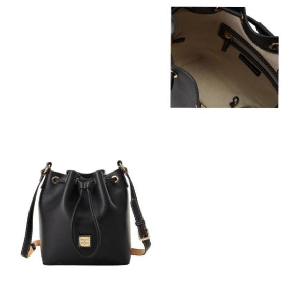 Lucca Leather Crossbody Drawstring