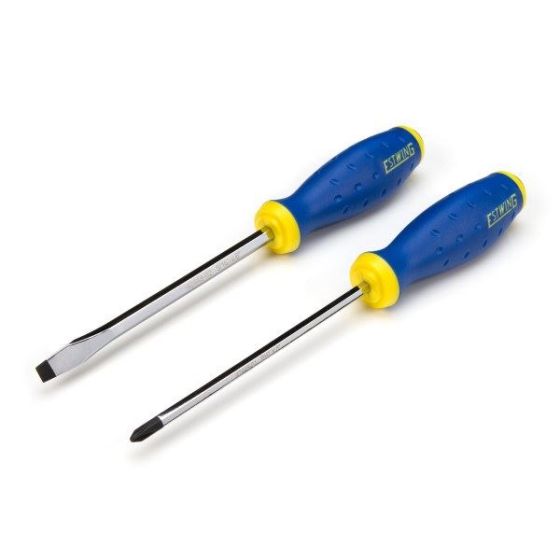 2pc Heavy Duty Demolition Screwdriver Set