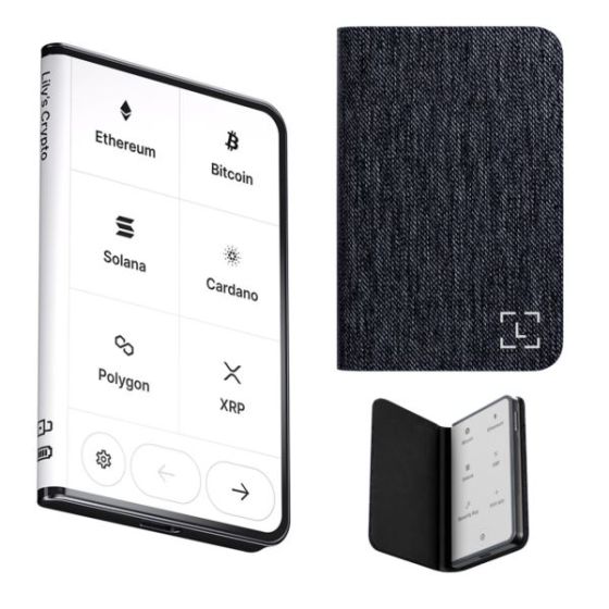 Ledger Stax Digital Wallet with Folio