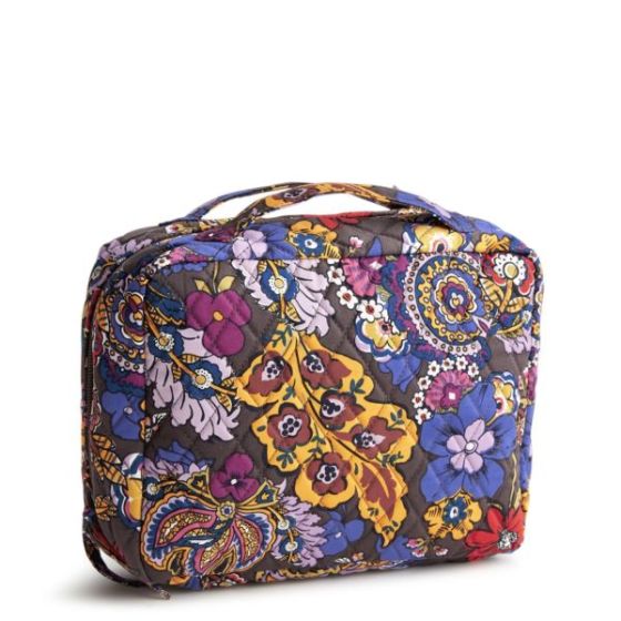Hanging Travel Organizer - Colorful Bouquet - Premium Cotton