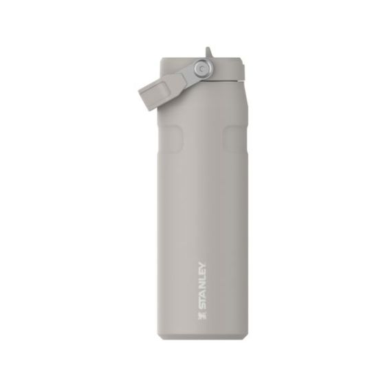 The IceFlow Bottle with Flip Straw Lid 24oz - Ash