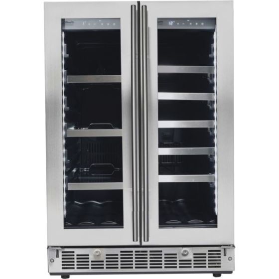 Lorraine 24-in French Door Beverage Center