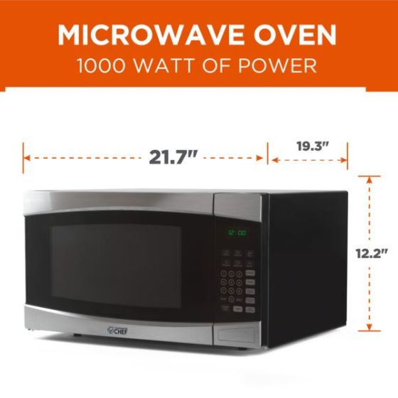 Countertop Microwave Oven Size 1.6 Cu.Ft.