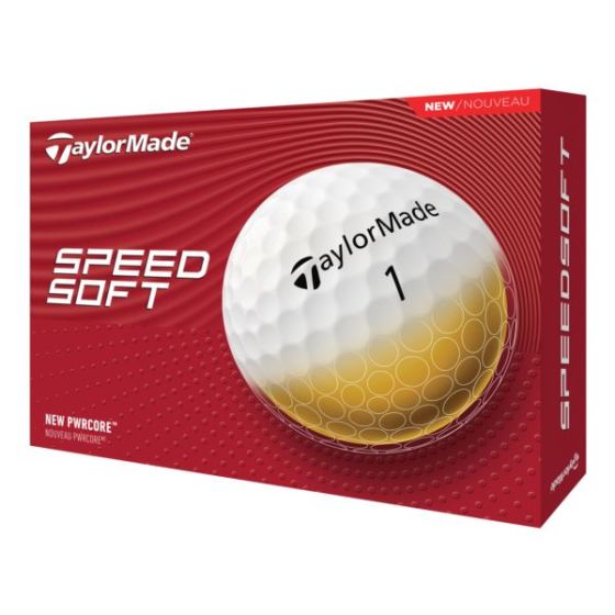 SpeedSoft Golf Balls - White