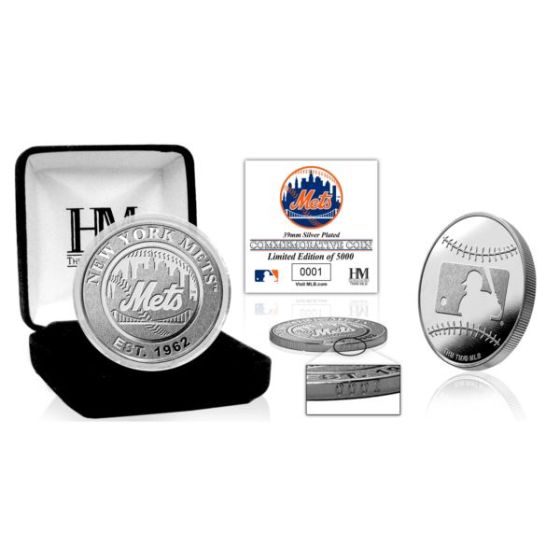New York Mets Silver Mint Coin
