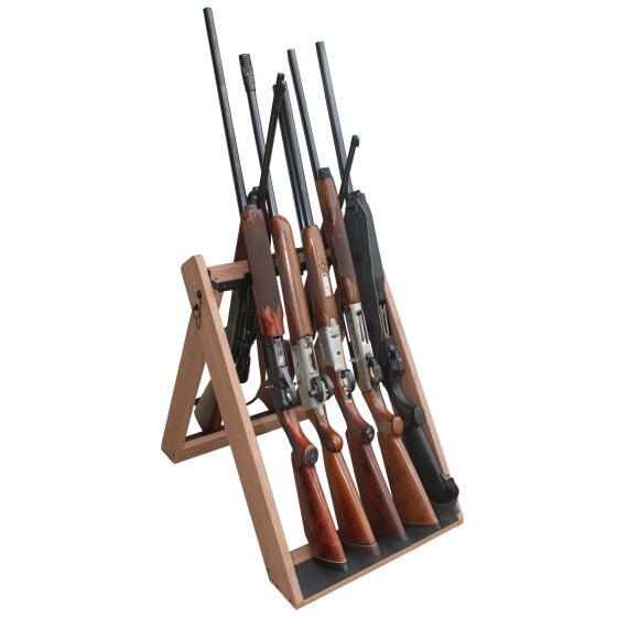 10-Gun Folding Portable Storage Rack