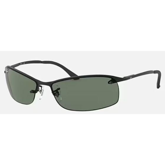 Ray-Ban Rimless Wrap Men's Non-Polar Sunglasses Size 63