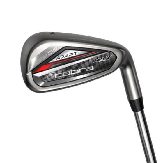 Cobra DS-Adapt Max Iron Set - Steel Shafts - Right Hand/5-GW/Stiff Flex