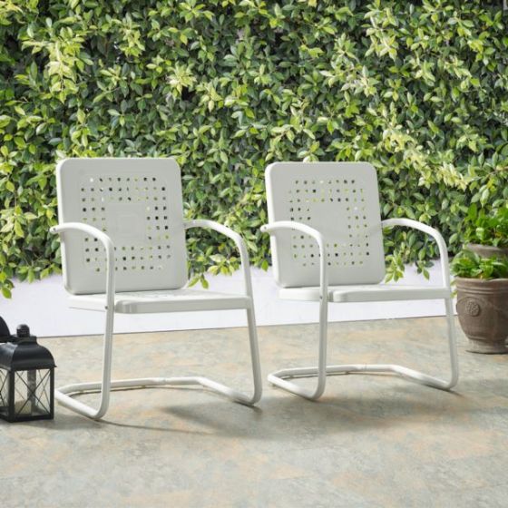 Bates 2Pc Retro Outdoor Chair Set