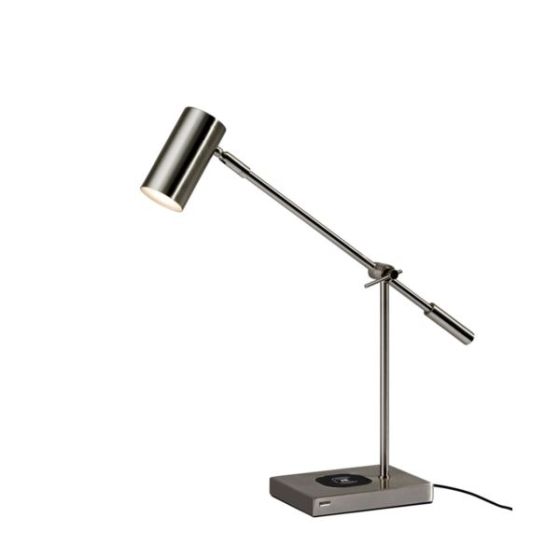 Collette Charge LED Desk Lamp Size 22.25