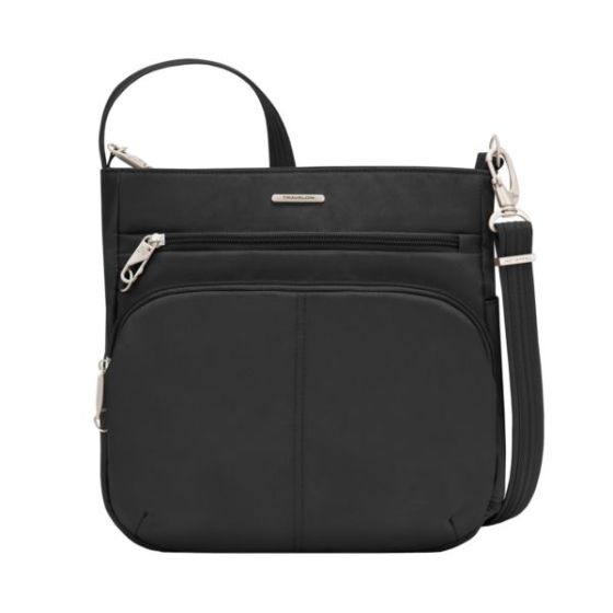 Classic Anti-Theft North/South Crossbody Black