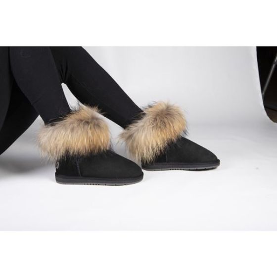 Womens Rocco Boot-Black-5