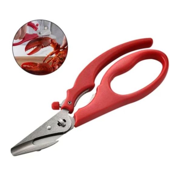 Jeanne Fitz Seafood Shears, Red