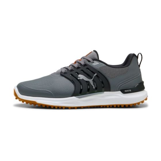 Puma Ignite Elevate 2 Men's Spikeless Golf Shoes - Slate Sky/Puma Black/Green Glare/8.5 Medium
