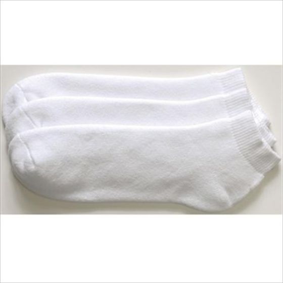Men's ComfortSof Sport Socks 3pk - White