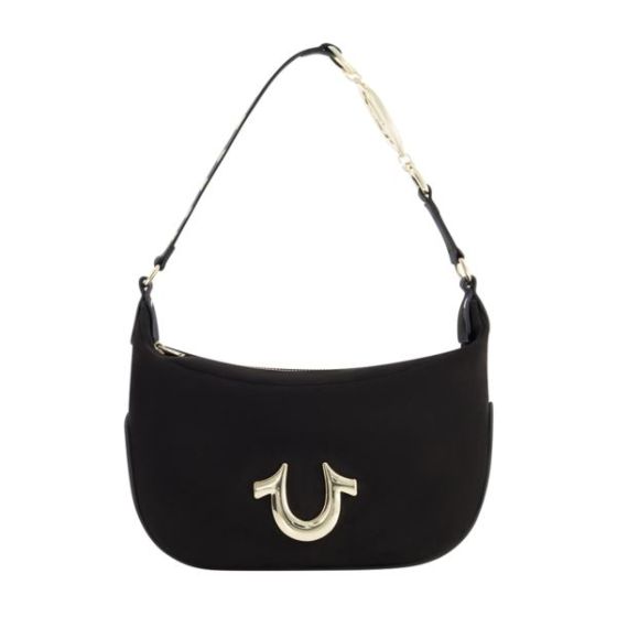 Horseshoe Link Eyelet Hobo Bag Size 6.25 X 11.5''