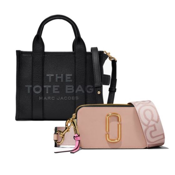 Small Leather Tote/Snapshot Duo