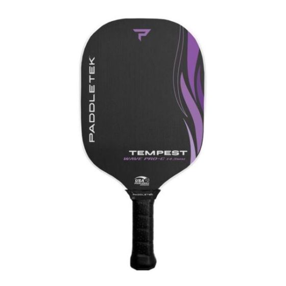 Paddletek Tempest Wave Pro-C 14mm Pickleball Paddle - Riptide