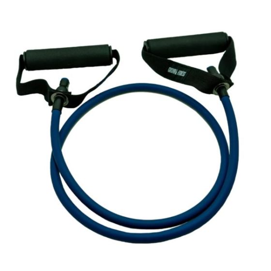 Gronk Fitness Resistance Tubes W/handle 20lb BLUE