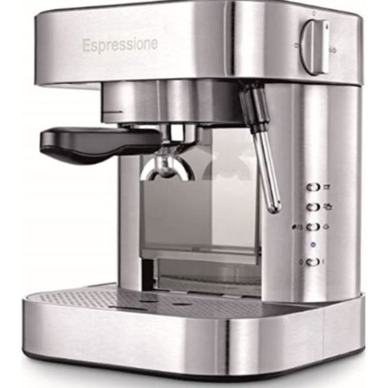 Espressione Automatic Pump Espresso Machine with Thermo Block System - Stainless Steel